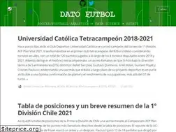 Sites similar to datofutbol.cl