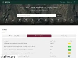 Sites similar to datos.gob.mx