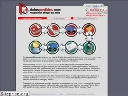 Sites similar to datosperdidos.com