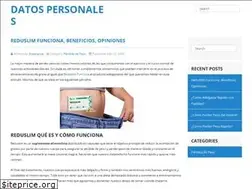 Sites similar to datospersonales.org