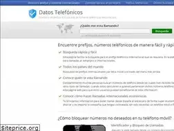 Sites similar to datostelefonicos.com
