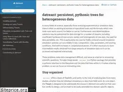 Sites similar to datreant.readthedocs.org