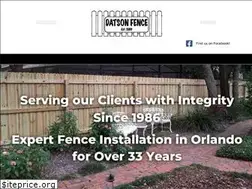 Sites similar to datsonfence.com