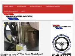 Sites similar to datsunforum.com