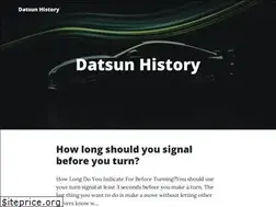 Sites similar to datsunhistory.com