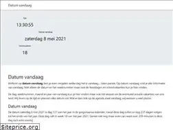 Sites similar to datumvandaag.nl