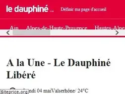 Sites similar to dauphinelibere.fr