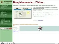 Sites similar to dauphinomaniac.org