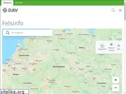 Sites similar to dav-felsinfo.de