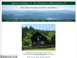 Sites similar to dav-firnland.de