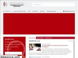 Sites similar to dav-sozialrecht.de