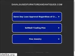 Sites similar to davalsusedfurnitureandantiques.com