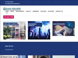 Sites similar to davcollege.edu.in