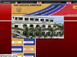 Sites similar to davcollegeasr.org