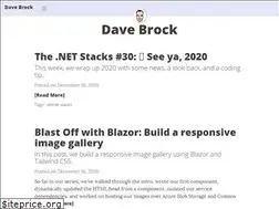 Sites similar to daveabrock.com
