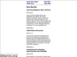 Sites similar to davebucklin.com