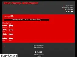 Sites similar to davefranekauto.com