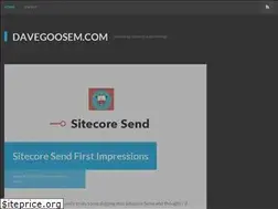 Sites similar to davegoosem.com