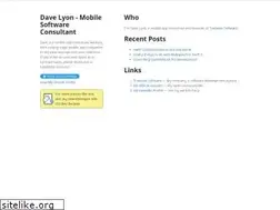 Sites similar to davelyon.net