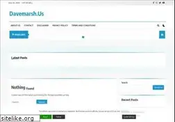 Sites similar to davemarsh.us
