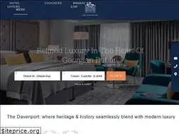 Sites similar to davenporthotel.ie