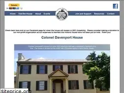 Sites similar to davenporthouse.org