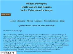 Sites similar to davenportresume.com