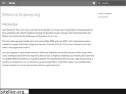 Sites similar to davep.org