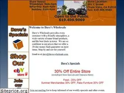 Sites similar to daves-wholesale.com