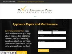 Sites similar to davesappliancecare.com