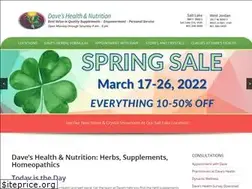 Sites similar to daveshealth.com