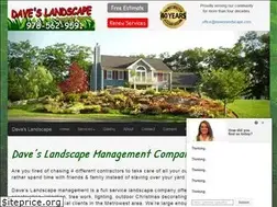 Sites similar to daveslandscape.com