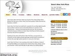 Sites similar to davesnewyorkpizzariverside.com