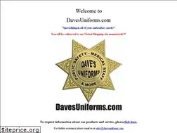 Sites similar to davesuniforms.com
