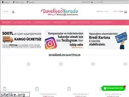 Sites similar to davetiyeciburada.com
