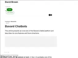 Sites similar to davewbrwn.medium.com