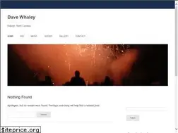 Sites similar to davewhaley.com