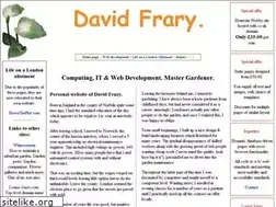 Sites similar to david-frary.com