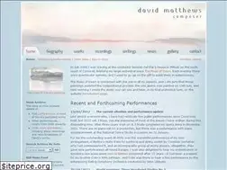 Sites similar to david-matthews.co.uk