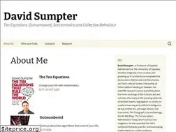 Sites similar to david-sumpter.com