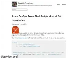 Sites similar to david.gardiner.net.au
