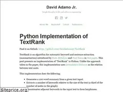 Sites similar to davidadamojr.com