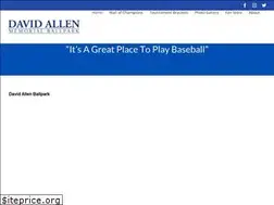 Sites similar to davidallenballpark.com