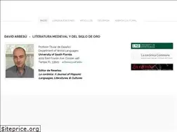 Sites similar to davidarbesu.com
