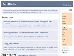 Sites similar to davidbanks.co.nz