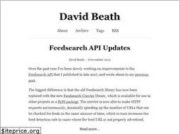 Sites similar to davidbeath.com