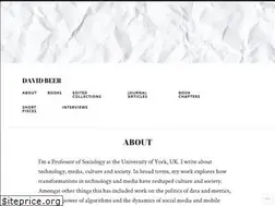Sites similar to davidbeer.net