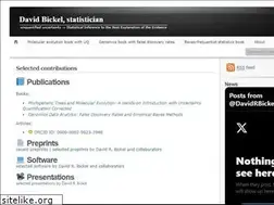 Sites similar to davidbickel.com