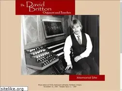Sites similar to davidbrittonorganist.info