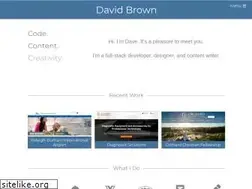 Sites similar to davidbrown-portfolio.com
